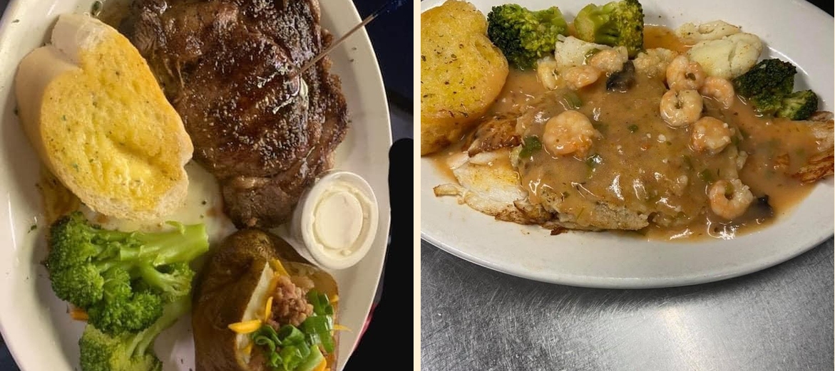 Jake's Seafood & Restaurant Menu